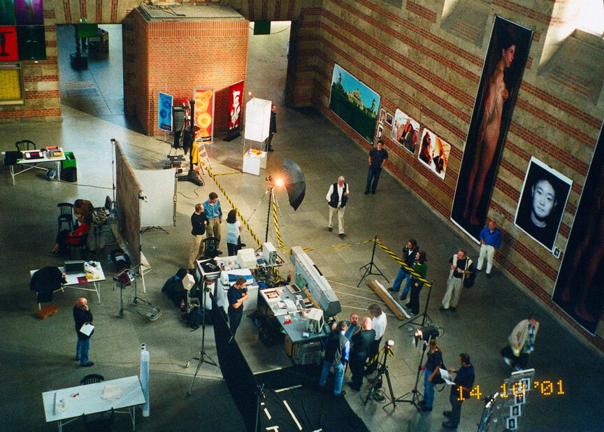 2001 Designer's Saturday im Stuttgarter Hauptbahnhof